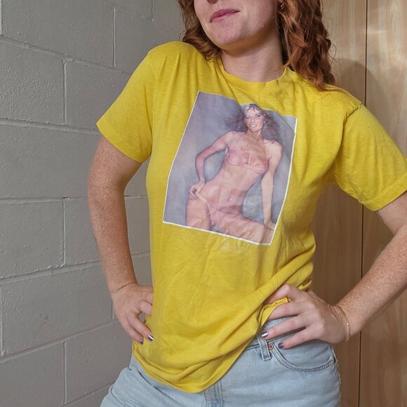 1970's Sheryl Tiegs Custom Tshirt - Picture 2 of 13